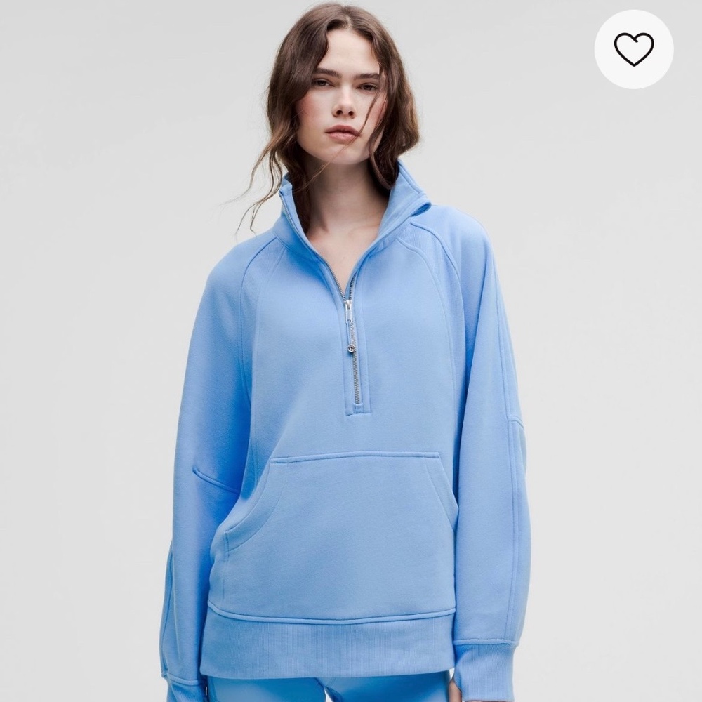 XX SOLD XX Lululemon Scuba Oversized Funnel Neck Half Zip Size M/L